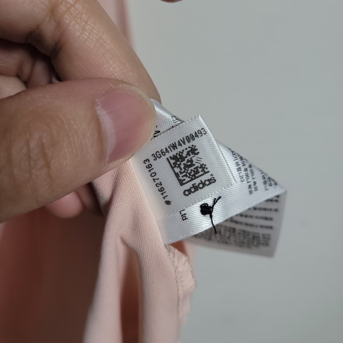 (S) ADIDAS 아디다스 아디퓨어 핑크색 긴팔 폴로티 골프 긴팔 카라 상품이미지6