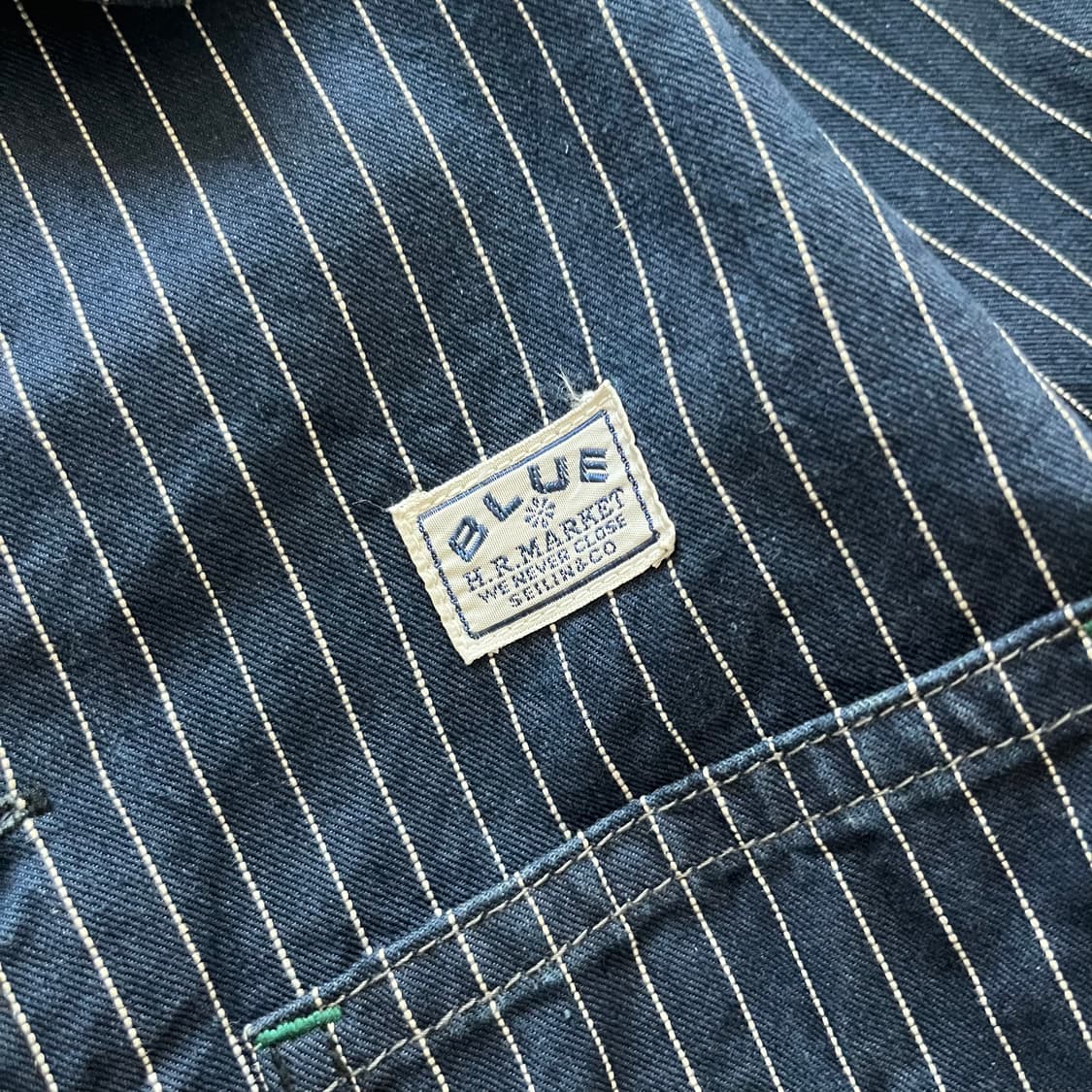 Blue Blue Japan . 블루블루 재팬 히코리 초어자켓
 상품이미지5