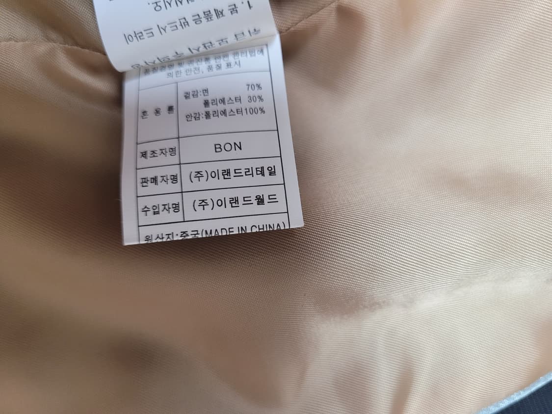 스파오포맨 SPAO for men 체크 패턴 베스트 100 블랙 상품이미지10