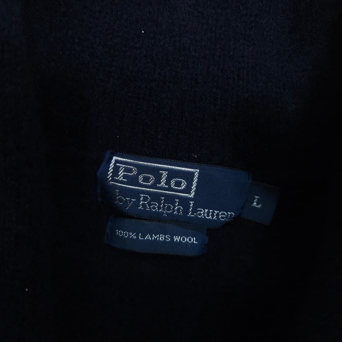 폴로 랄프 로렌 램스울 케이블 숄카라 가디건 L 상품이미지4