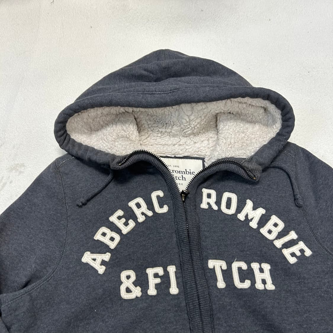 Abercrombie  Sherpa Hoodie Zip-up 상품이미지5