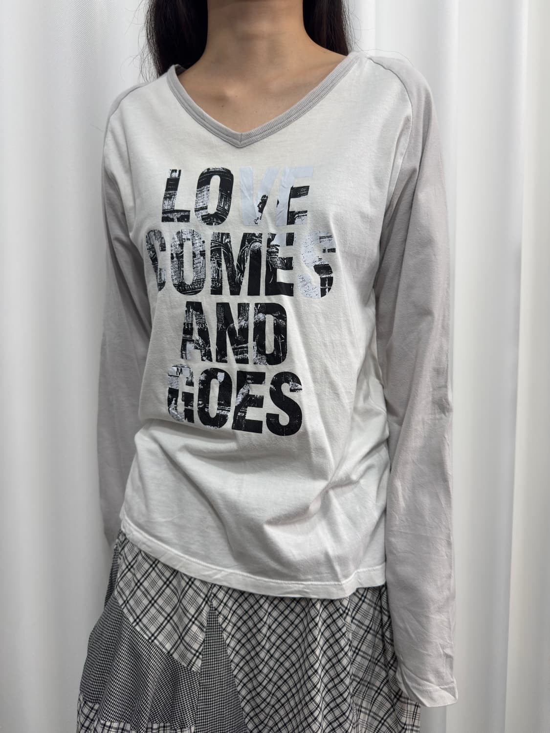 comme ca ism printing longsleeve 상품이미지2