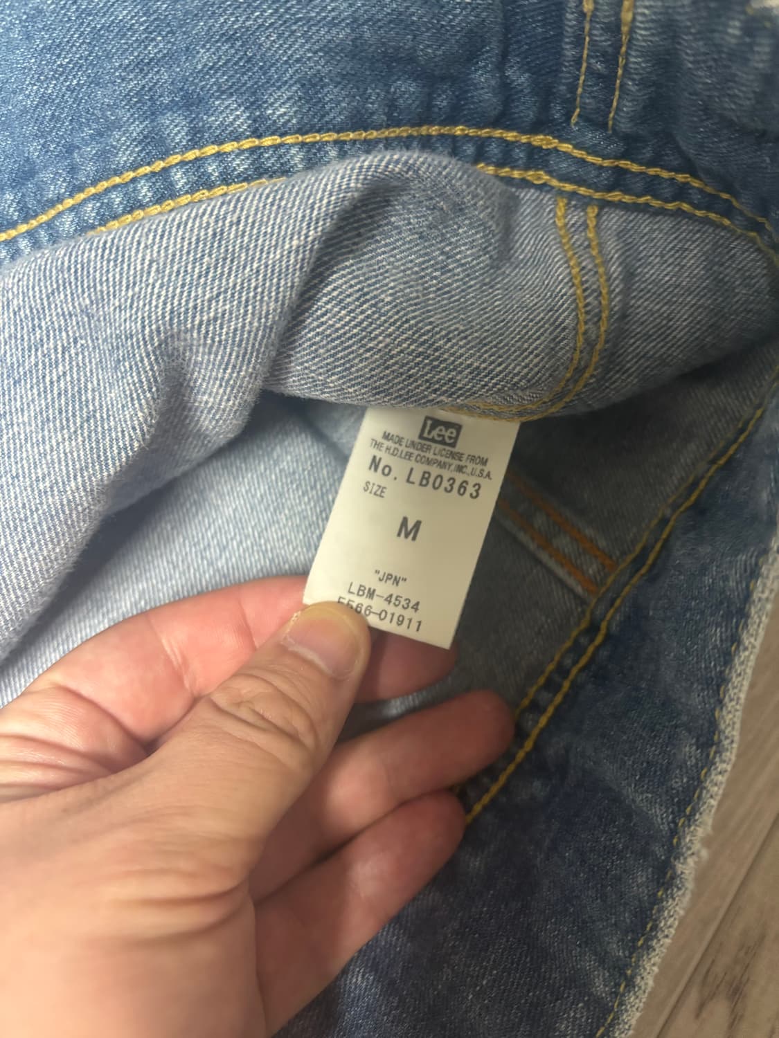 [m] 니들스 Lee 데님자켓 상품이미지4