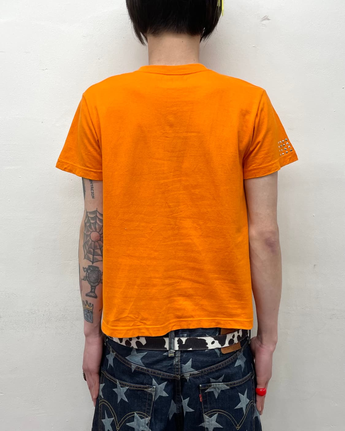 Studded Star Orange T-shirt 상품이미지2
