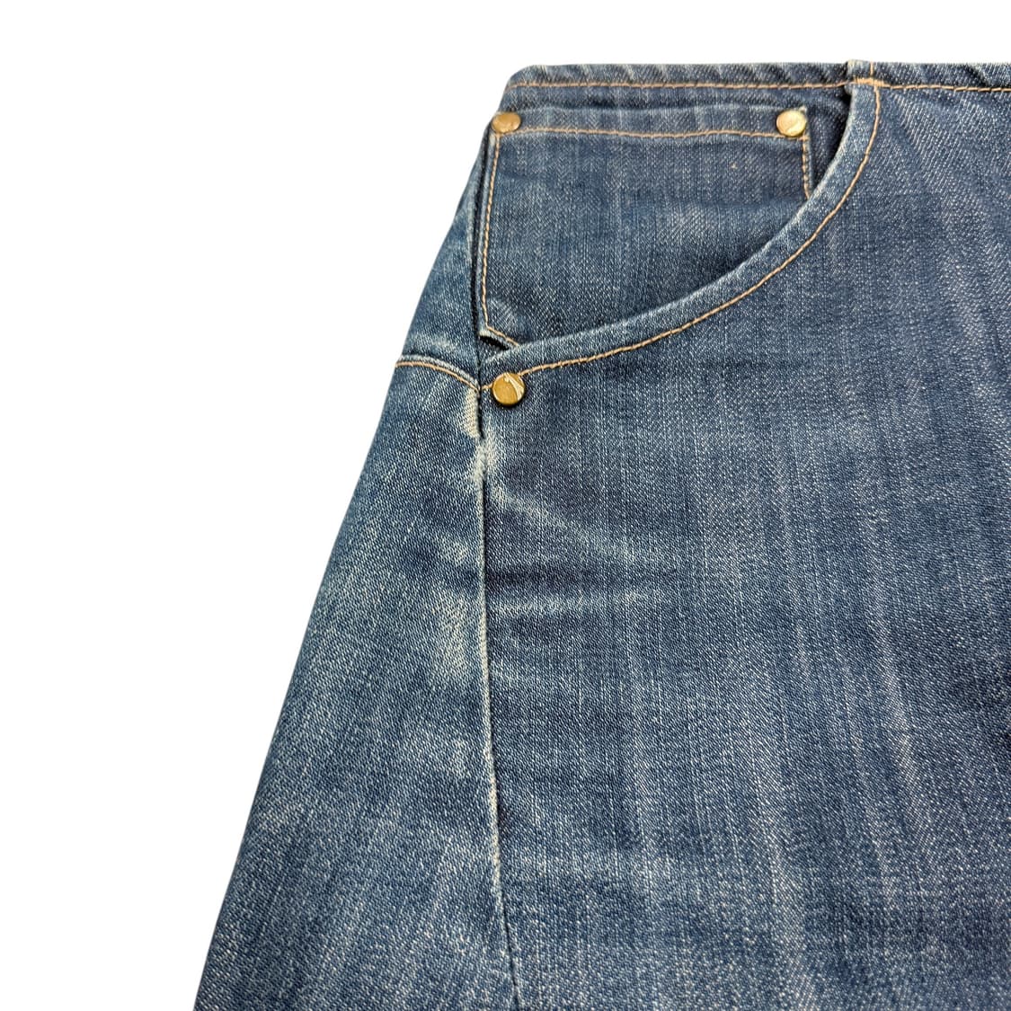 리바이스 빈티지 엔지니어드 청 데님 롱스커트 치마 상품이미지5