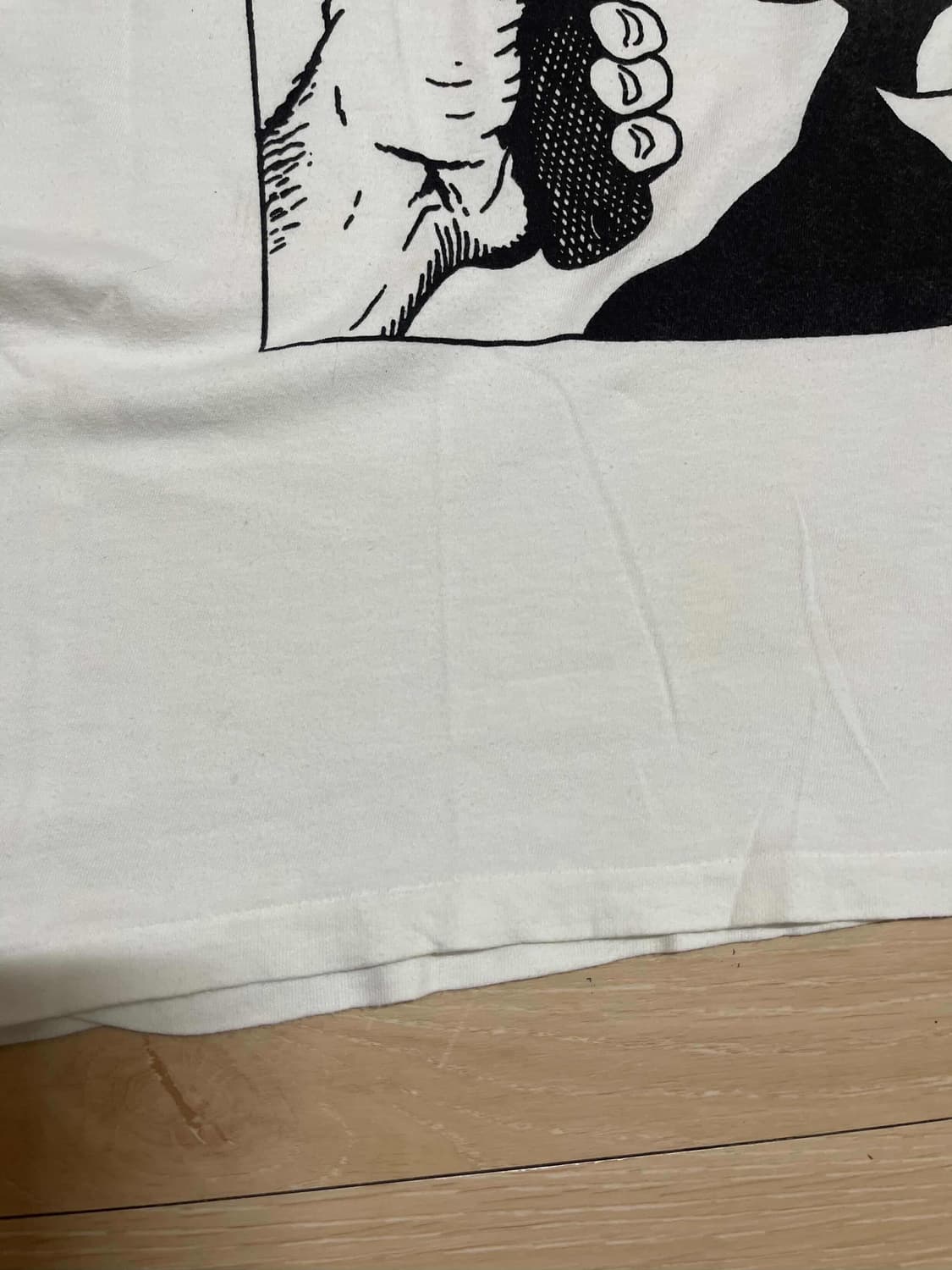 Vintage Black Flag Band Tshirt 상품이미지4