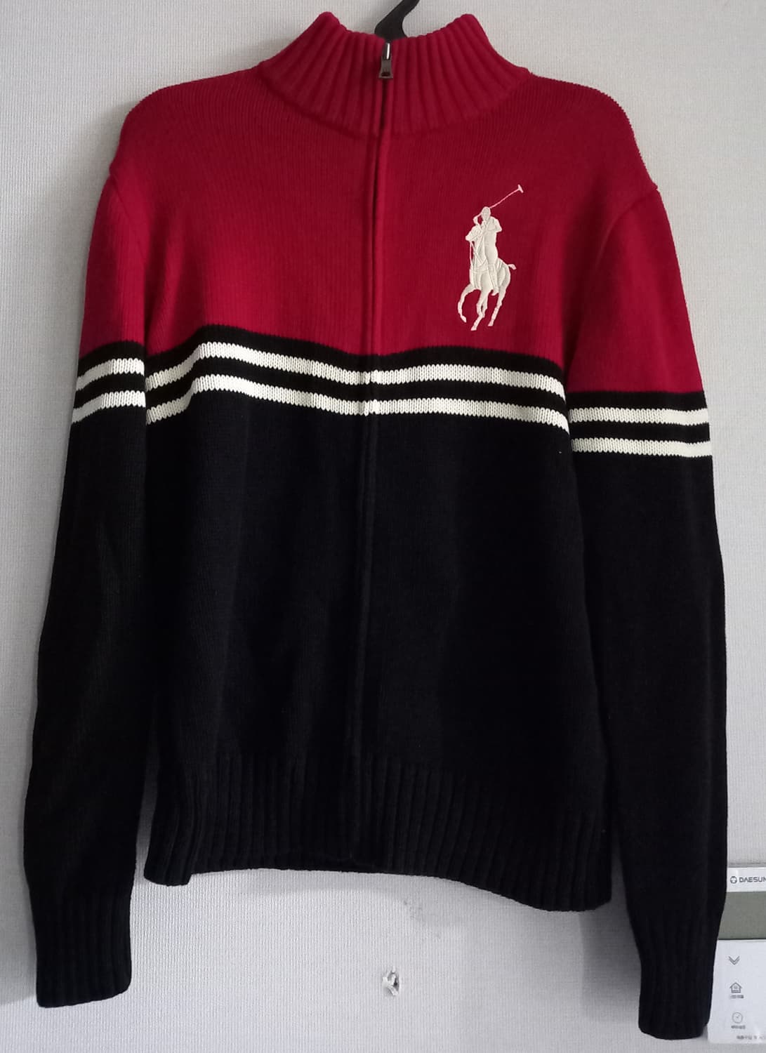 폴로 POLO 빅포니 여자 니트집업 85/XS 상품이미지1