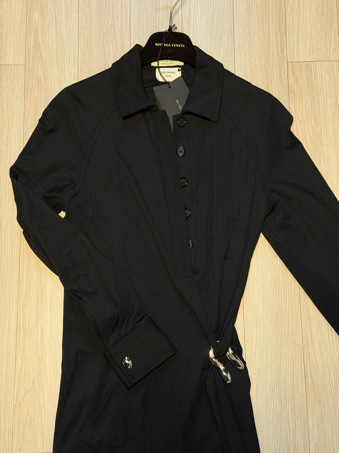 보테가베네타 20FW 블랙 드레스 38사이즈 상품이미지3