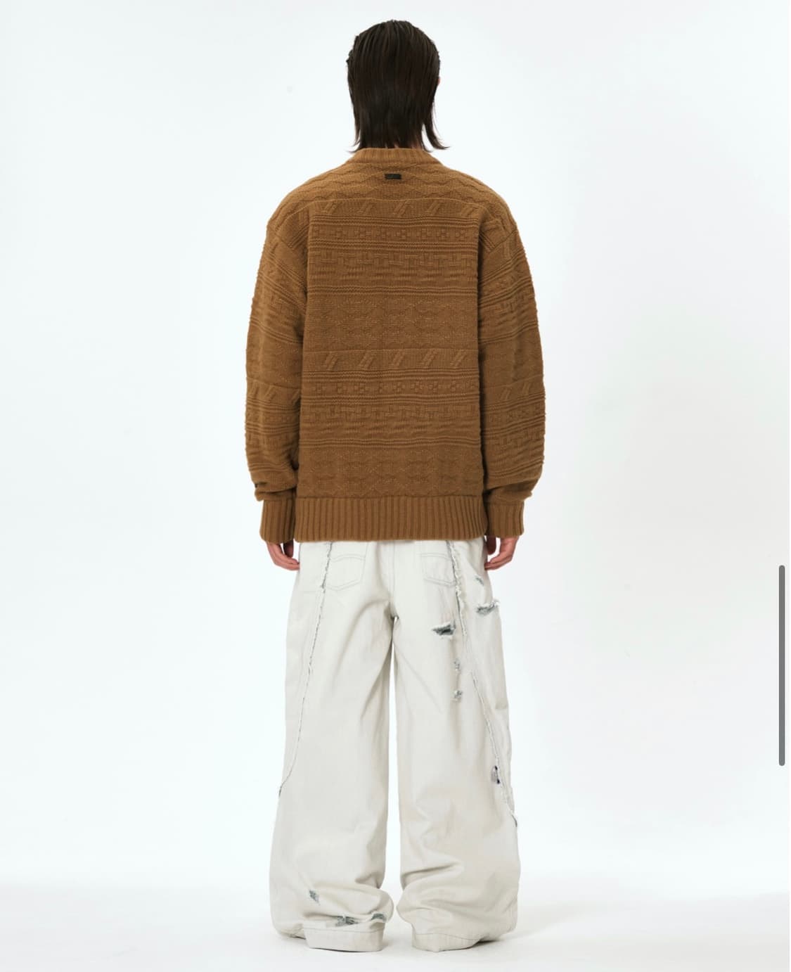 새상품)아더에러 Seltic knit Beige -L 사이즈 상품이미지6