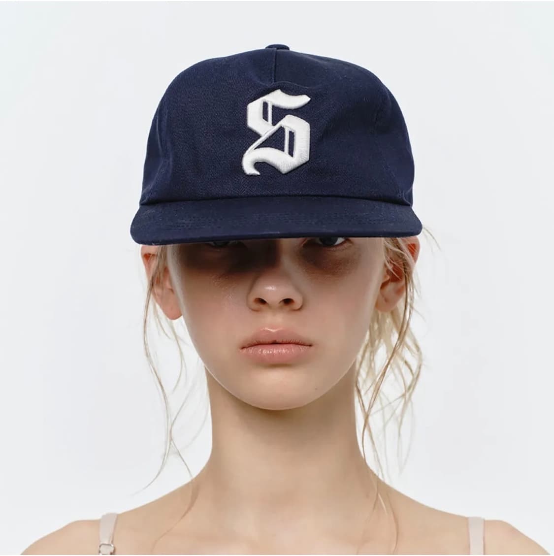 S SYMBOL BALL CAP, NAVY 상품이미지1