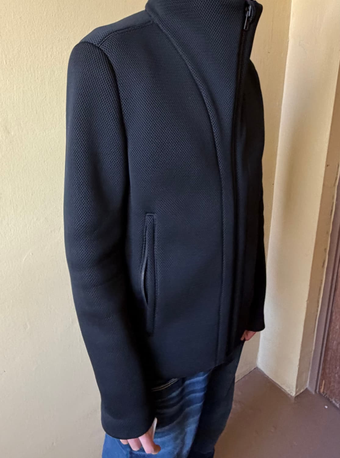 헬무트 랭 하이넥 모토 자켓 상품이미지1