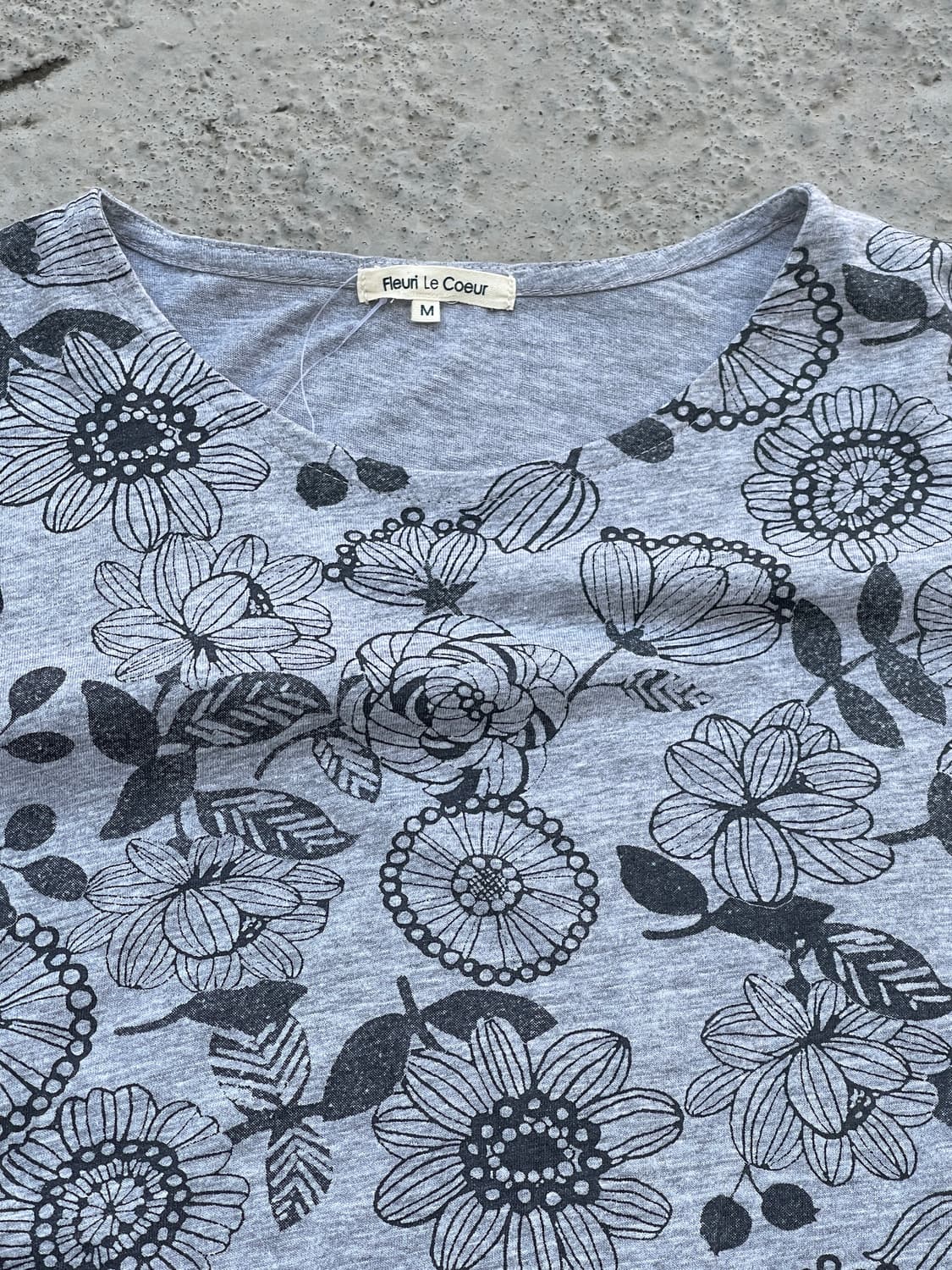 (Fleuri Le Coeur)y2k short sleeve t 상품이미지2