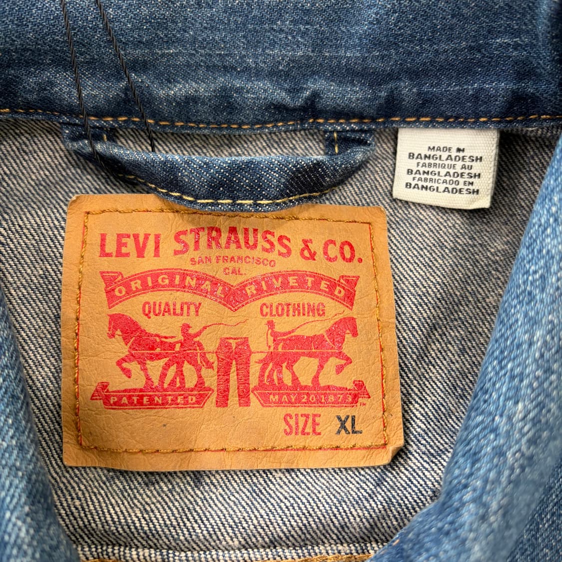 201. 리바이스 데님자켓 청자켓 상품이미지2