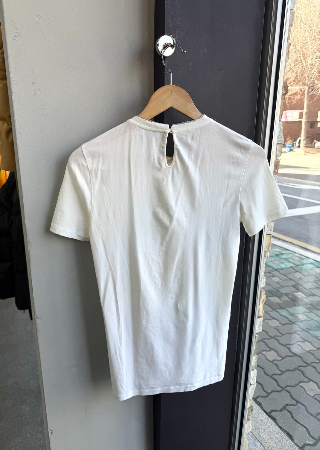 M/ 브루넬로 쿠치넬리 비즈 디테일 라운드 반팔 상품이미지7