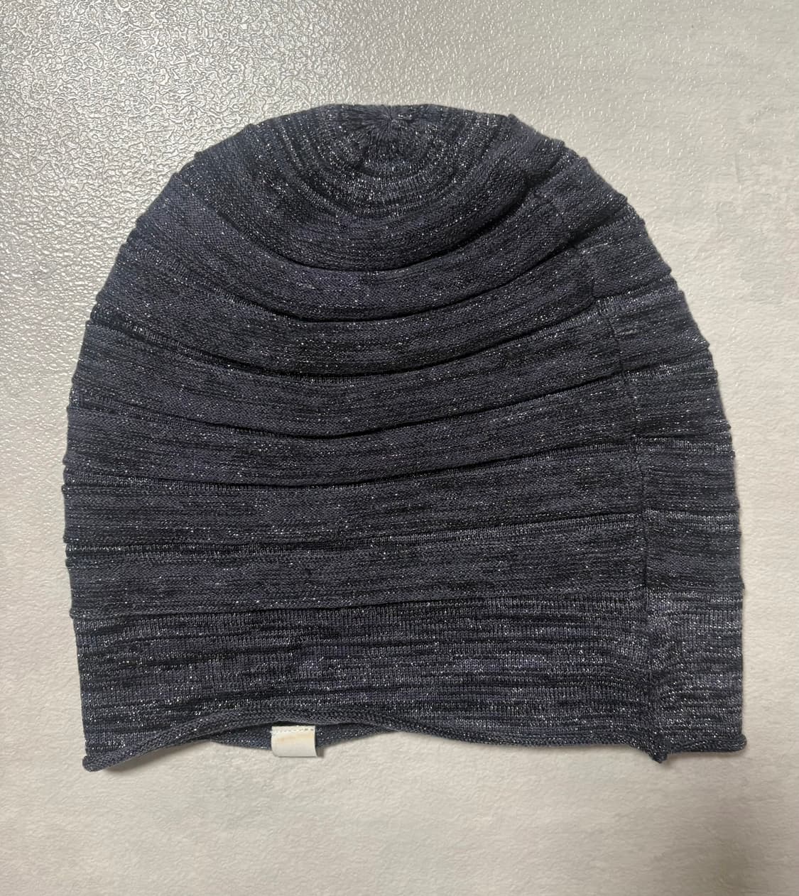 뚜오미오 비니 STRIPE GLITTER BEANIE [NAVY] 상품이미지3