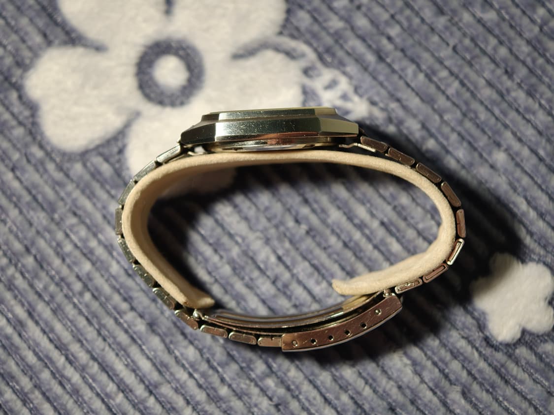 세이코 실버웨이브 스퀘어 8221-5000 빈티지 레어 쿼츠 상품이미지5