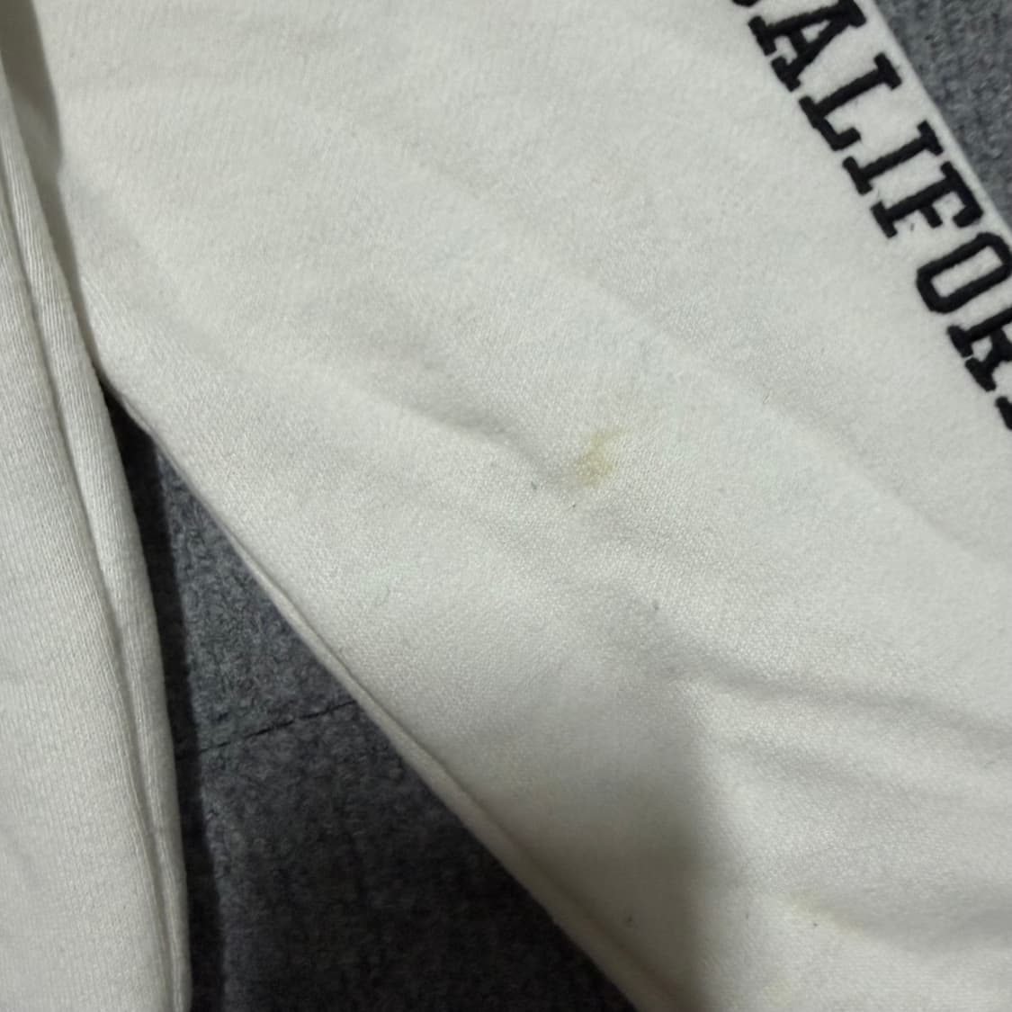 후아유 화이트 후드집업 m 상품이미지4