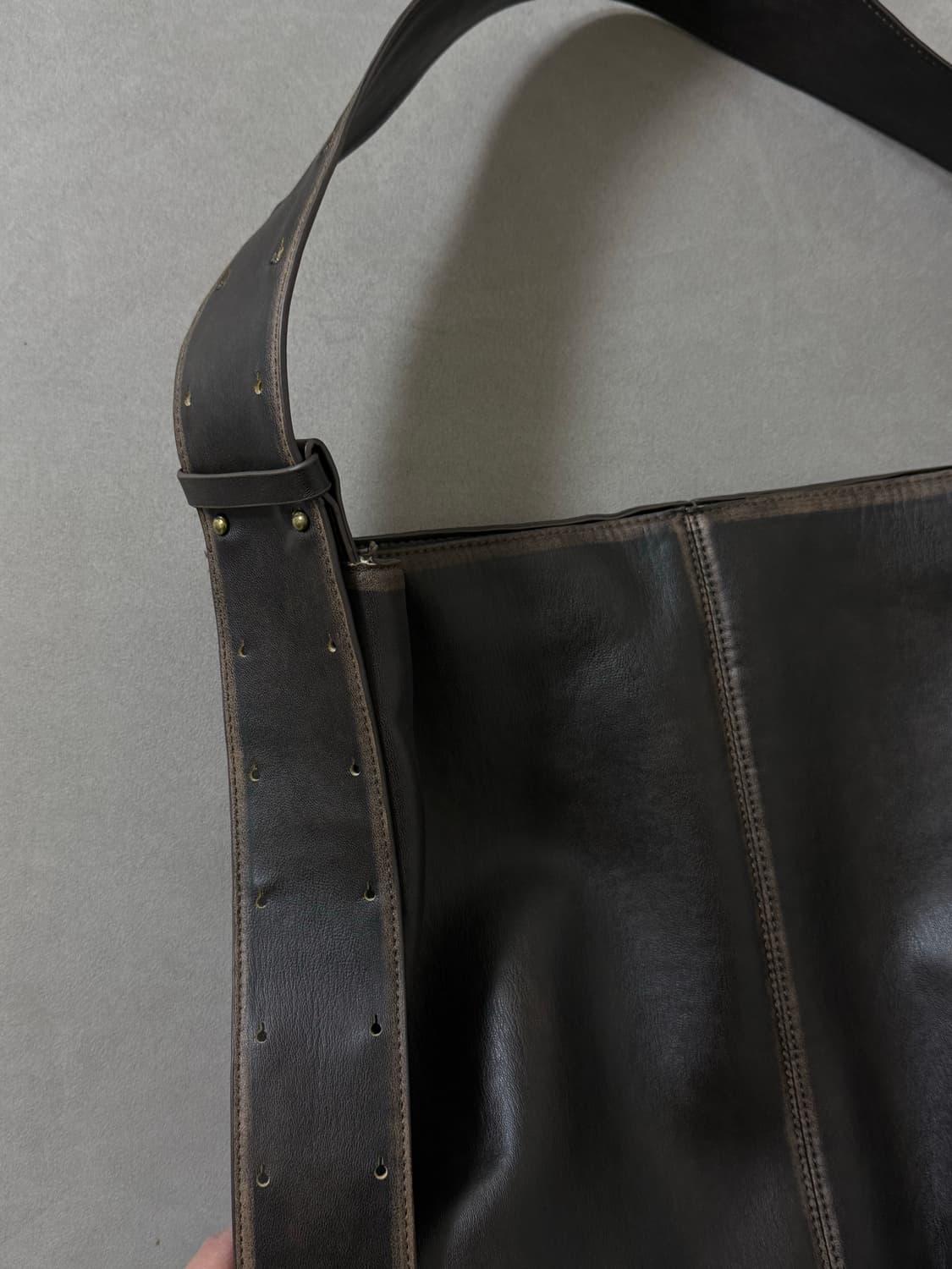 자라 비건레더 숄더/크로스백 가방 상품이미지2