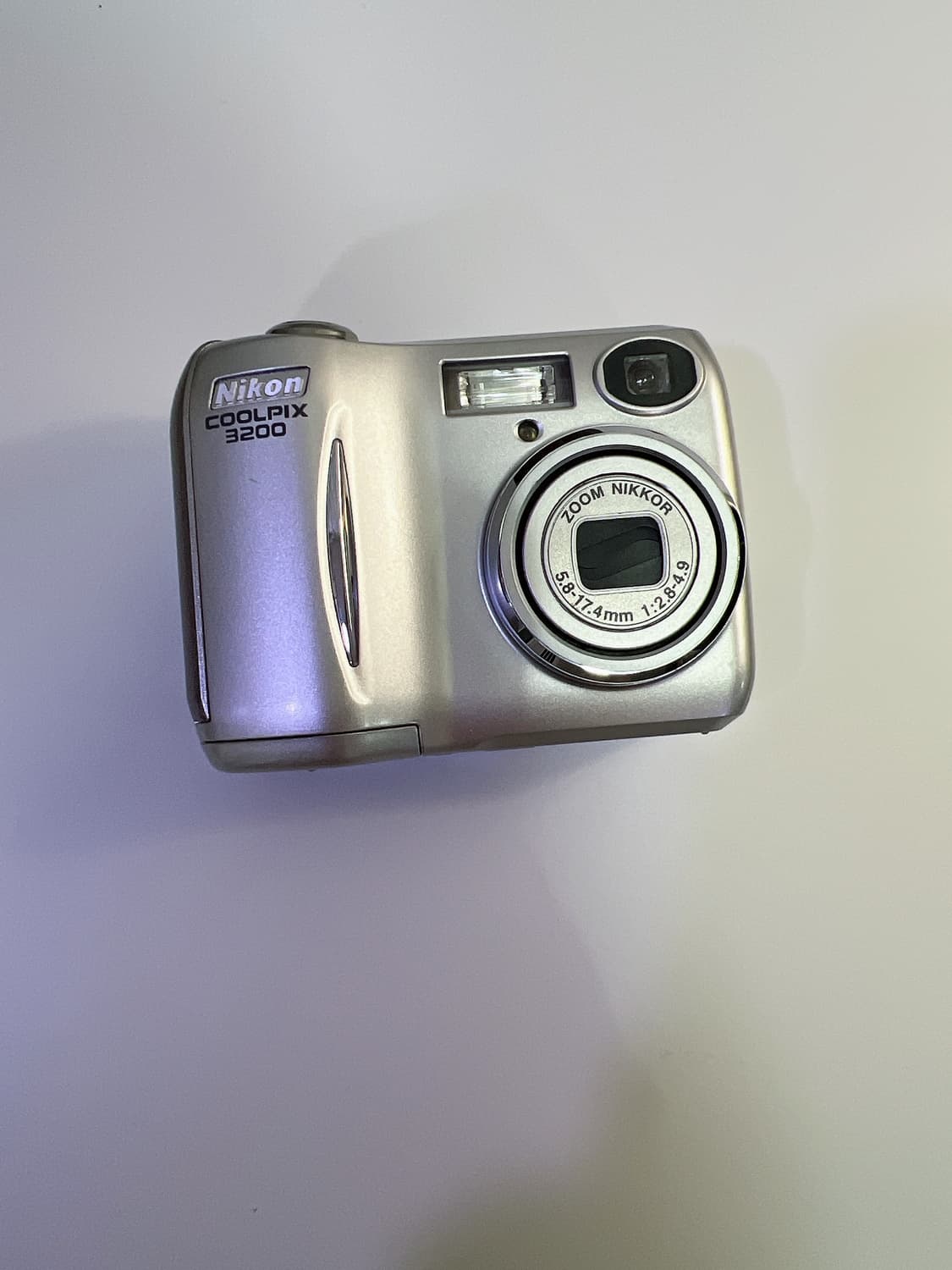 니콘 쿨픽스 3200 실버 빈티지 디카 상품이미지2