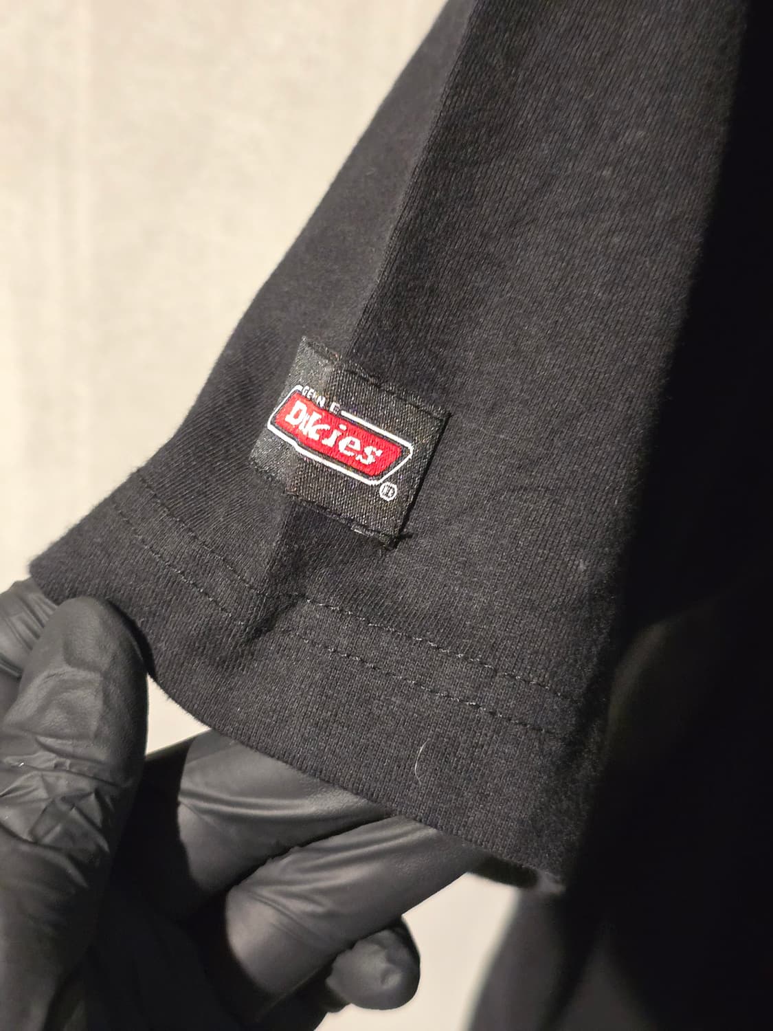 Dickies 블랙 헨리넥 포켓 티셔츠 상품이미지5