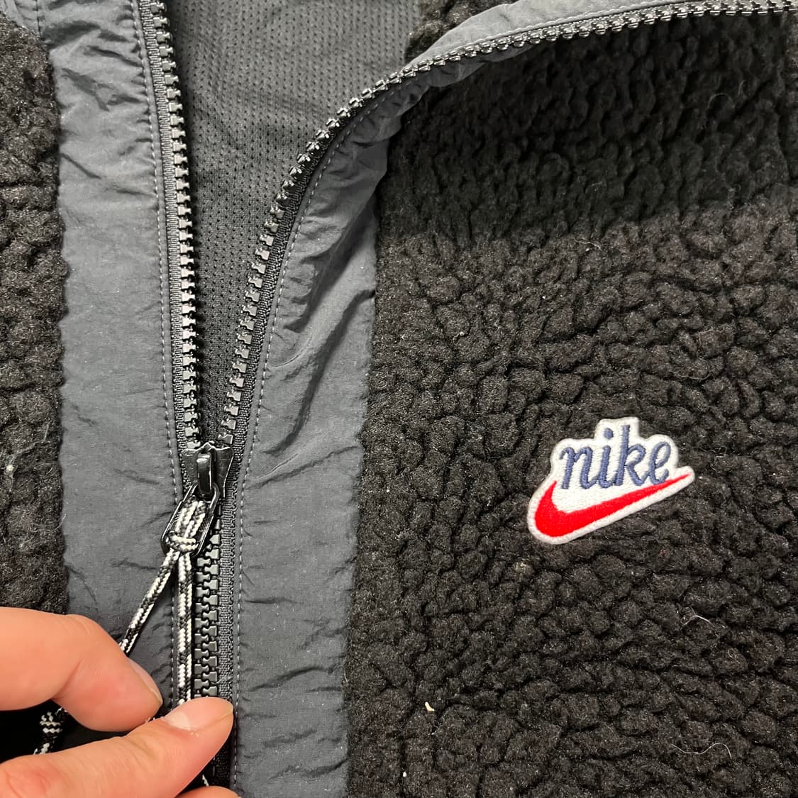 105 나이키 양털 반집업 후리스 자켓 상품이미지3