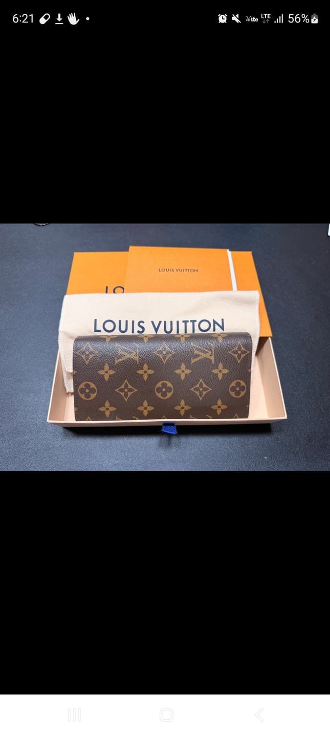 (풀구성,새상품급) 루이비통 브라짜 모노그램 이클립스 장지갑 상품이미지6