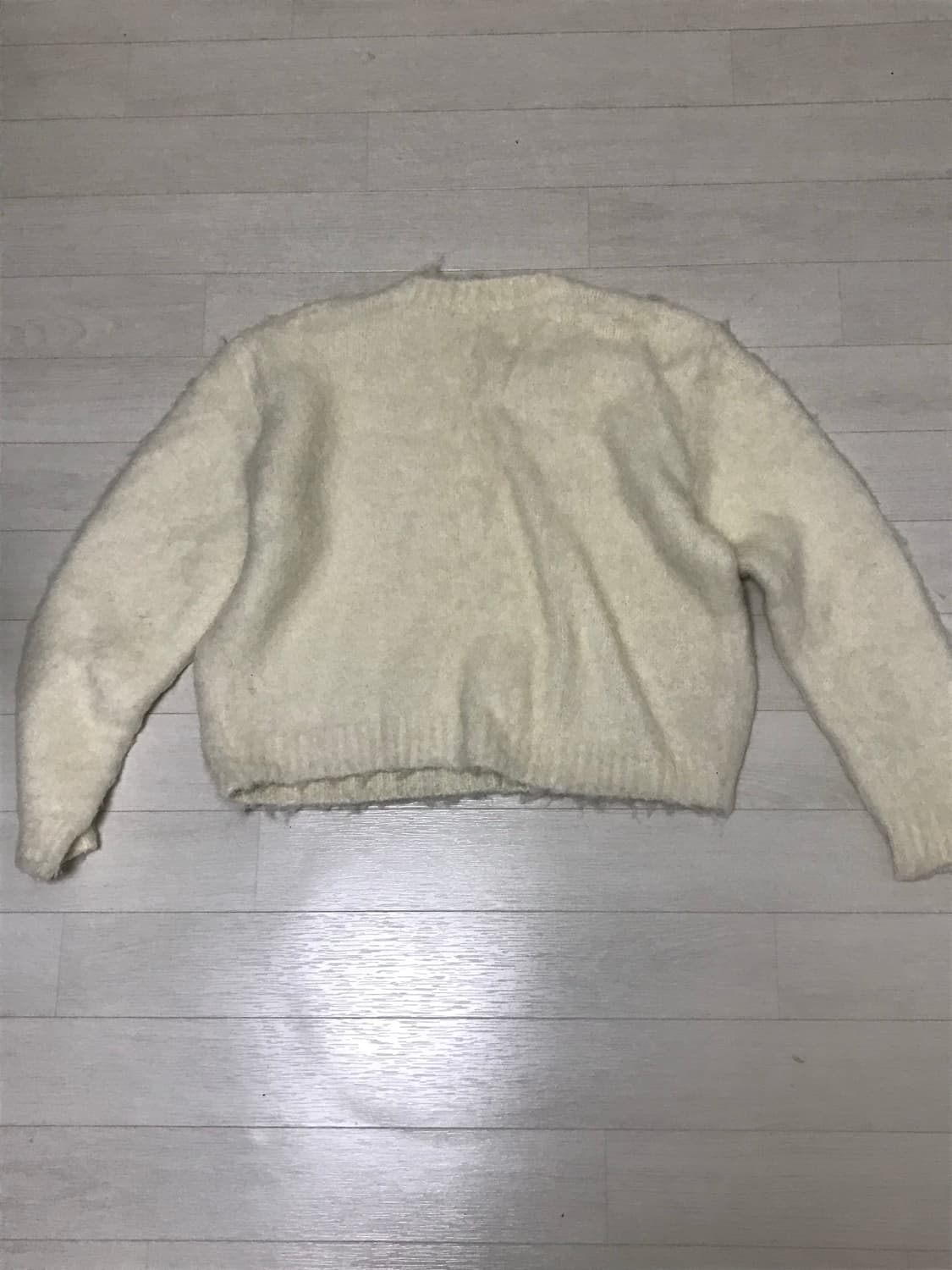 아이보리 니트 상품이미지4