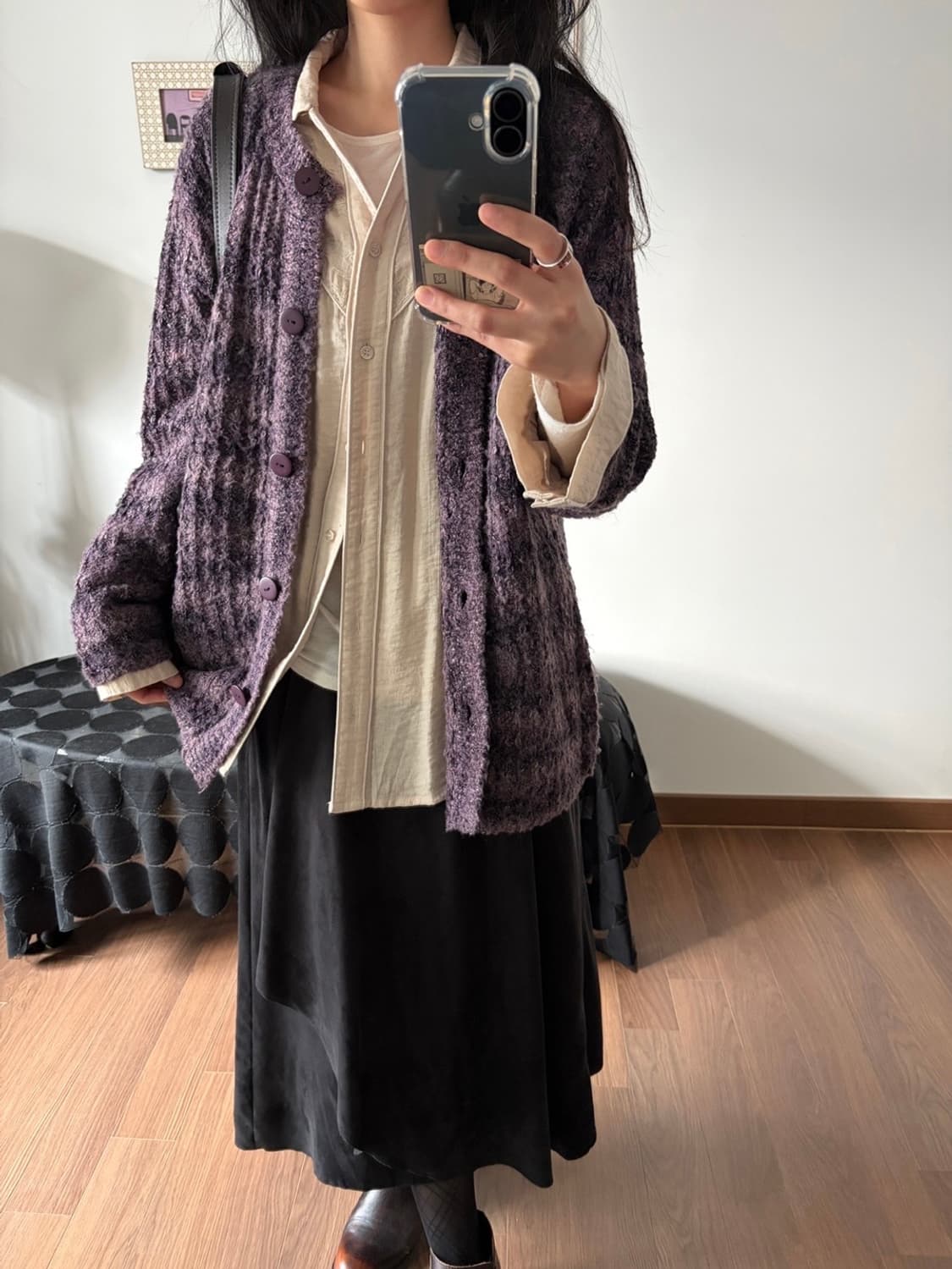 stripe loose cardigan 상품이미지4