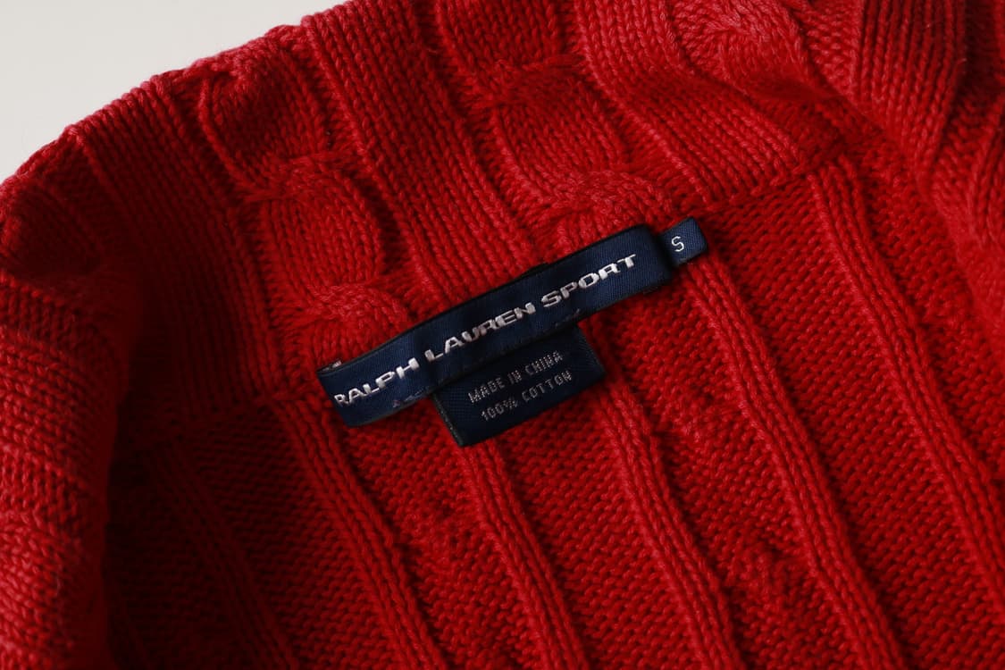 [여성 S] 폴로 랄프로렌 꽈배기 집업 니트 상품이미지6