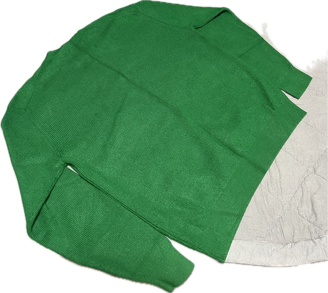 (보세) LAINE 그린 니트 상품이미지3