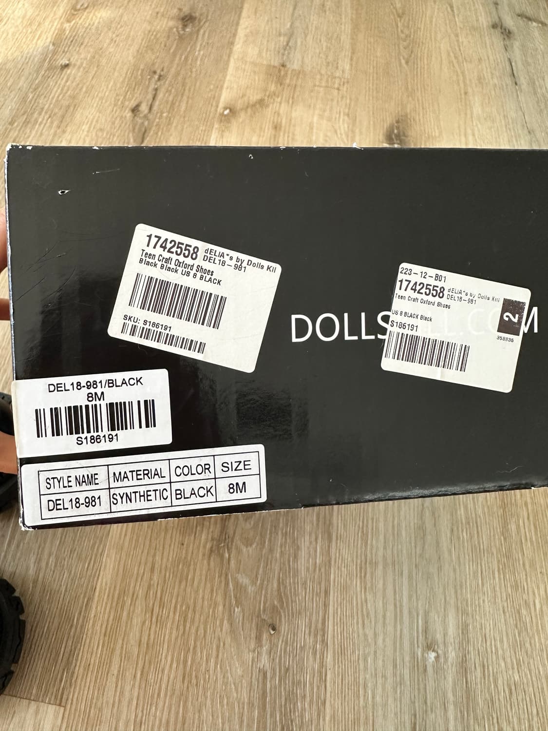 [예약판매] Dolls Kill 옥스포드 청키플랫폼 상품이미지7