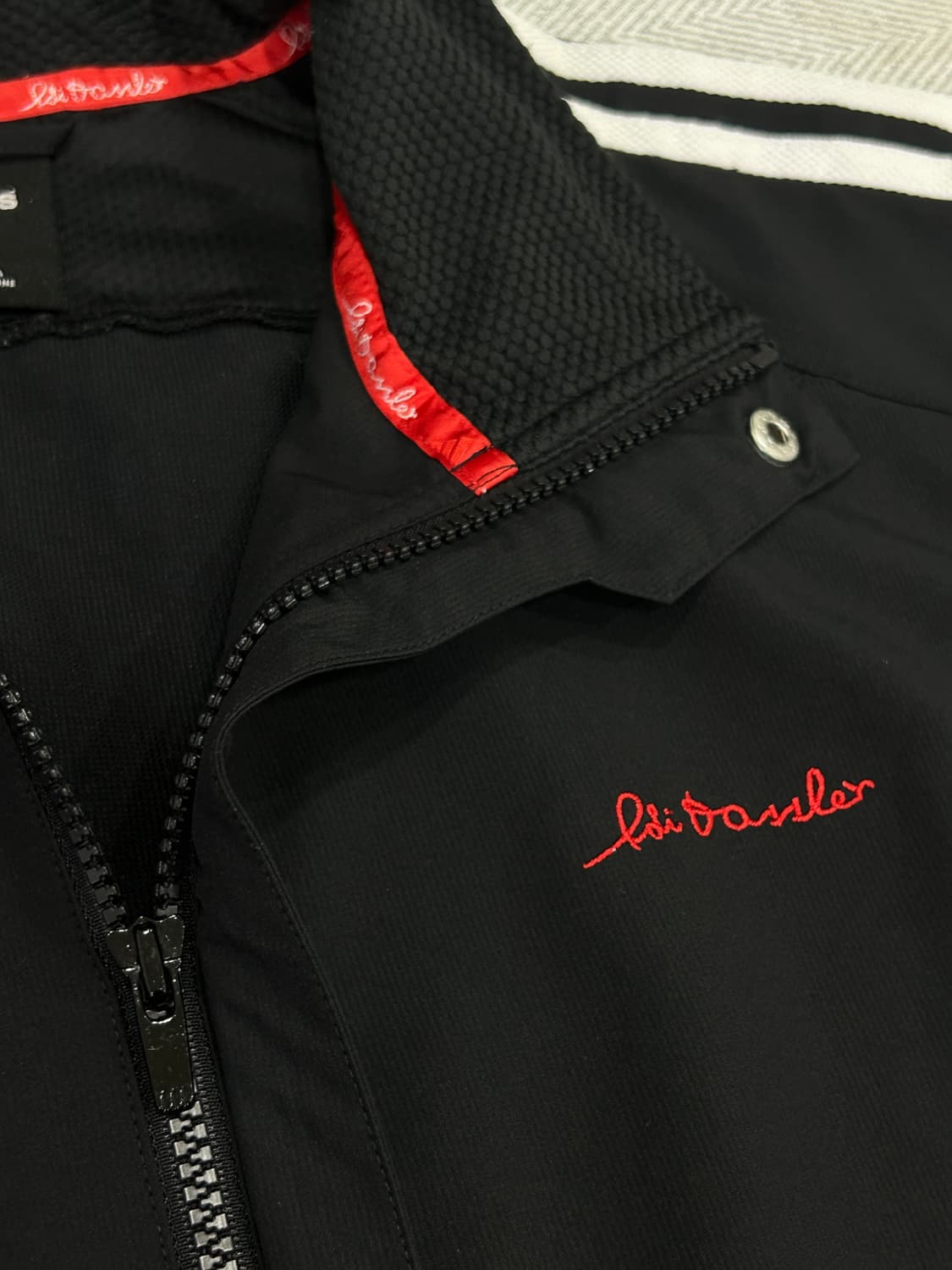 아디다스 우븐 바람막이 반팔 집업 자켓 점퍼 검흰 상품이미지9