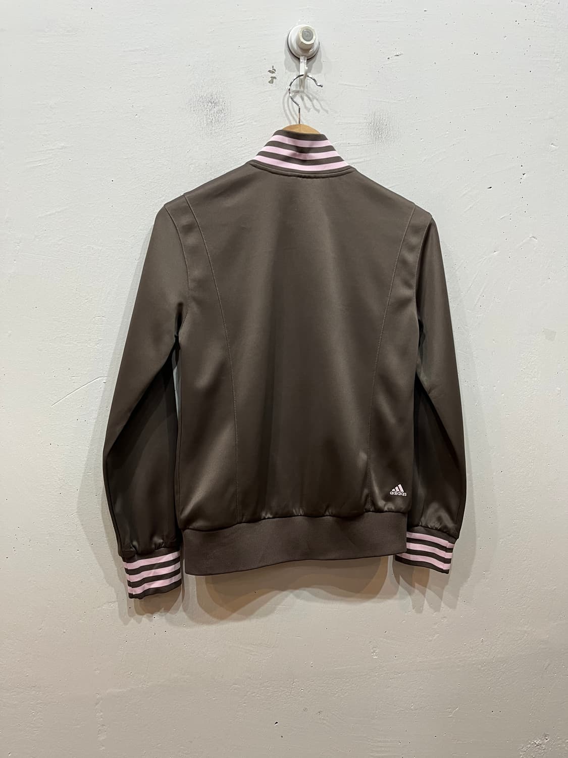 00s 아디다스 재팬 로고 브라운 핑크 트랙탑 져지 상품이미지3