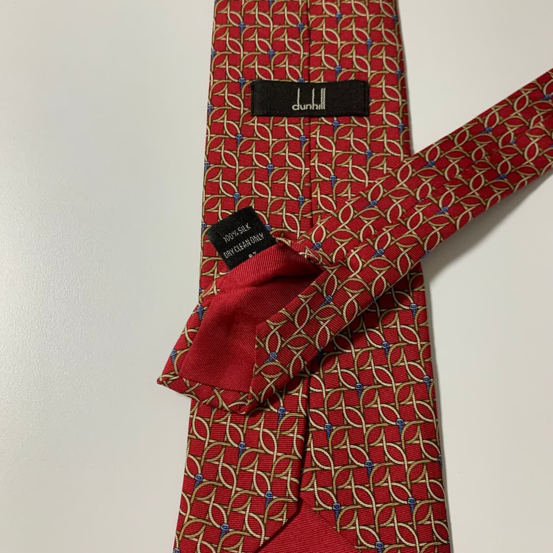 던힐(dunhill) 명품넥타이 A+등급 수트타이 9.5cm 상품이미지7