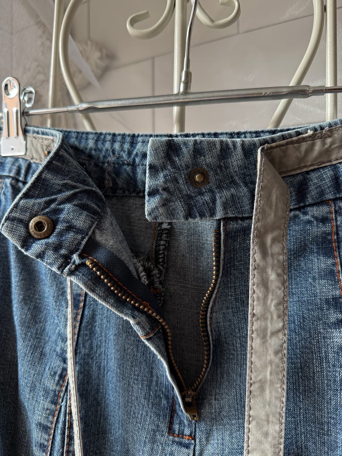 Denim Pleated Skirt 0371 상품이미지4