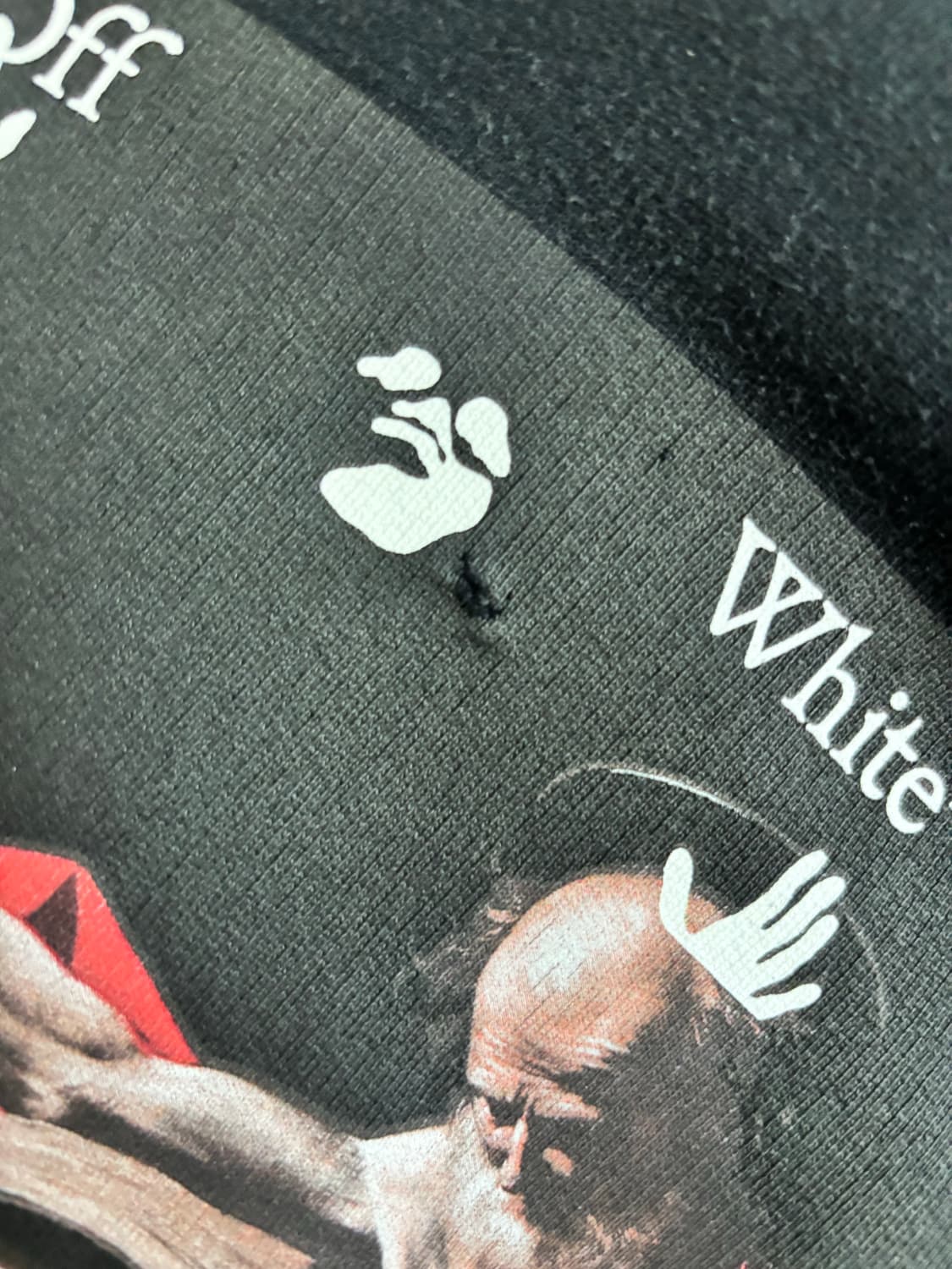 오프화이트 카라바조 후드 m 상품이미지4