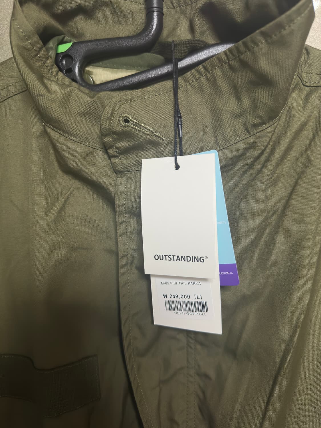 (새상품)아웃스탠딩 야상 m65 피쉬테일 파카 상품이미지2