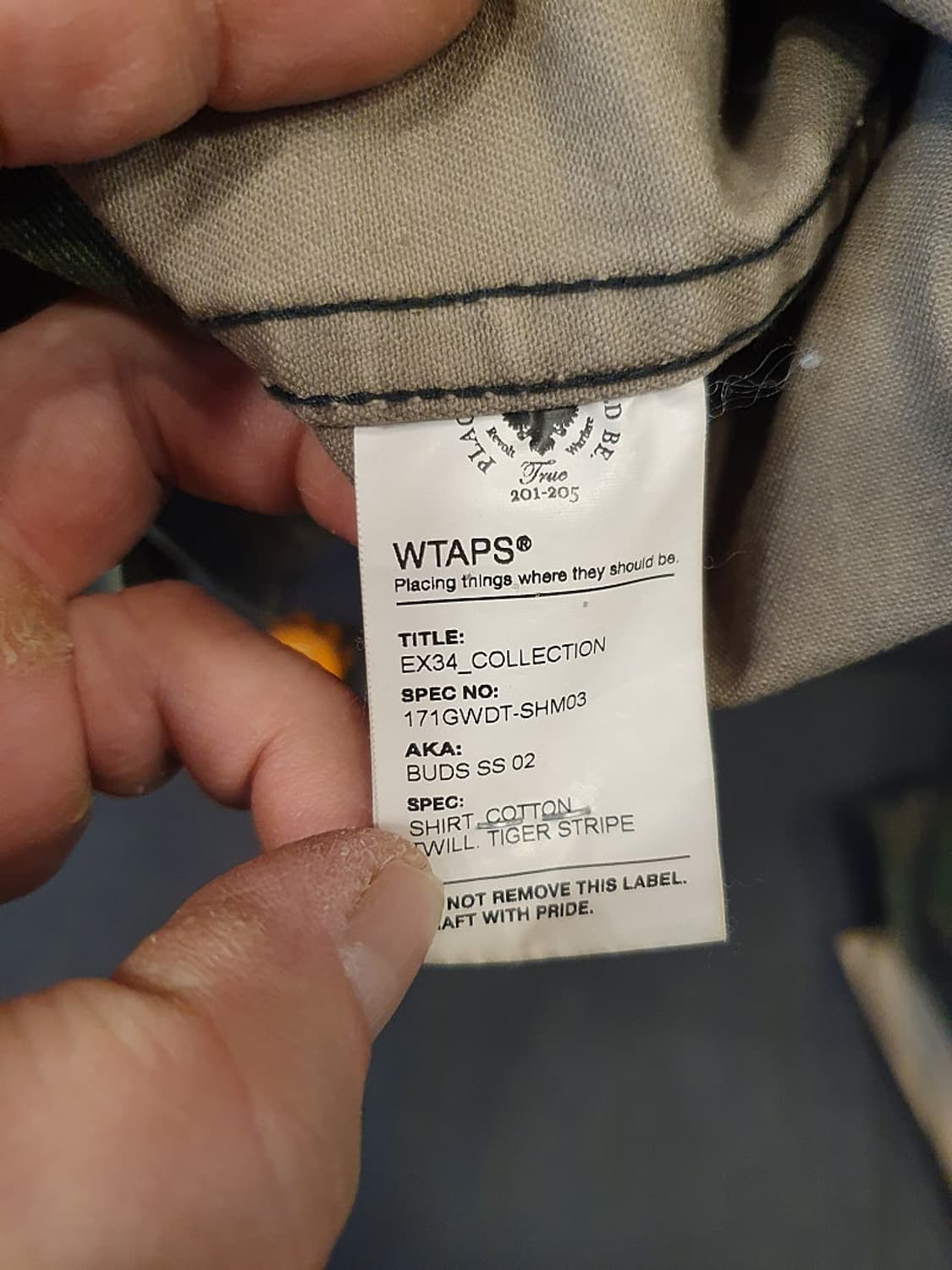 더블탭스 17 시즌 버드 셔츠 반팔
 상품이미지5