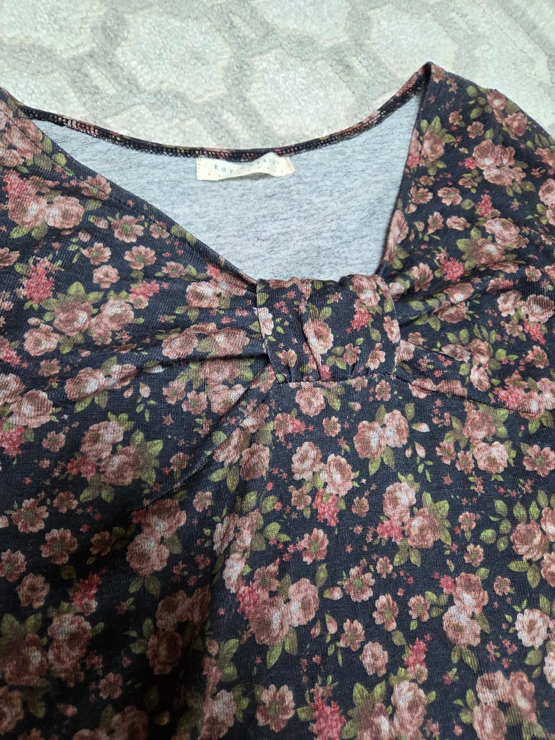 빈티지 장미 원피스 상품이미지3