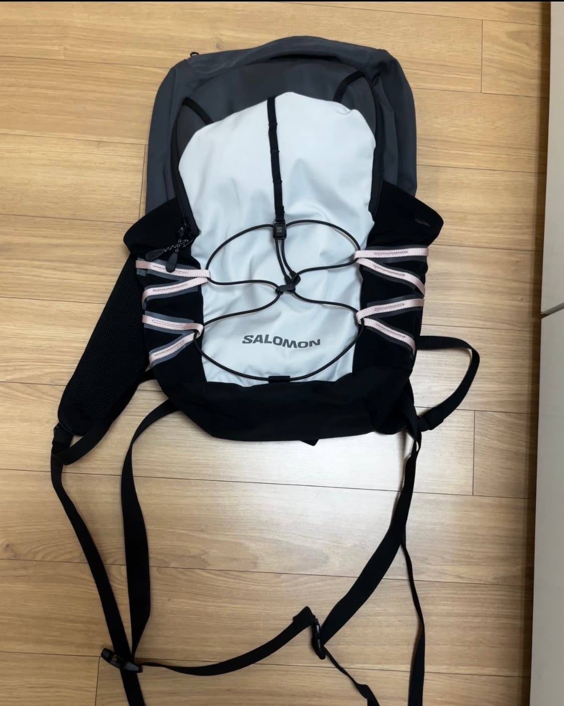 살로몬 퀵레이스 LT 백팩 라이트 그레이 상품이미지1