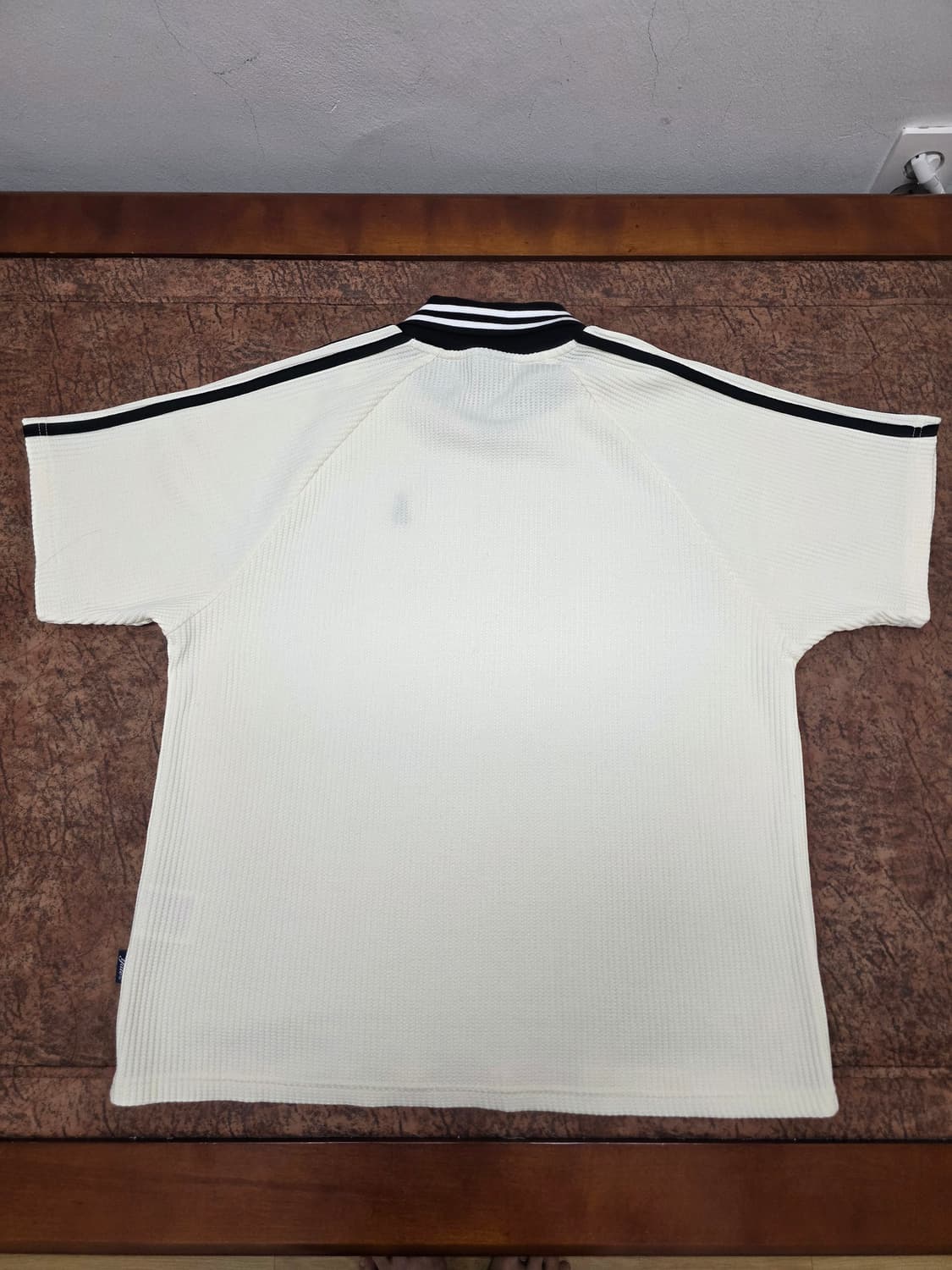 예일 스포티 와플 반팔 카라티 아이보리 S 상품이미지6