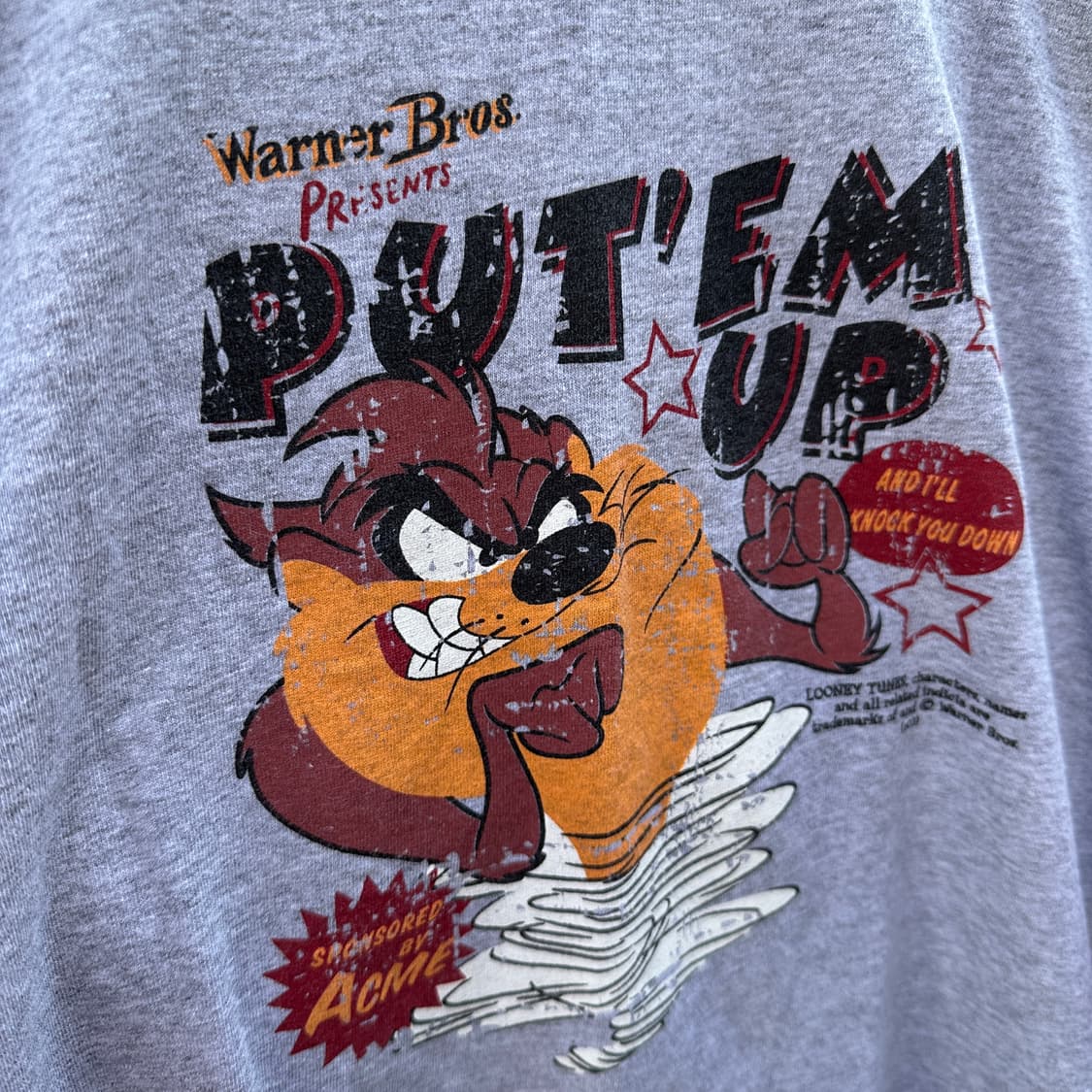 03 looney tunes taz ringer t shirt 상품이미지2