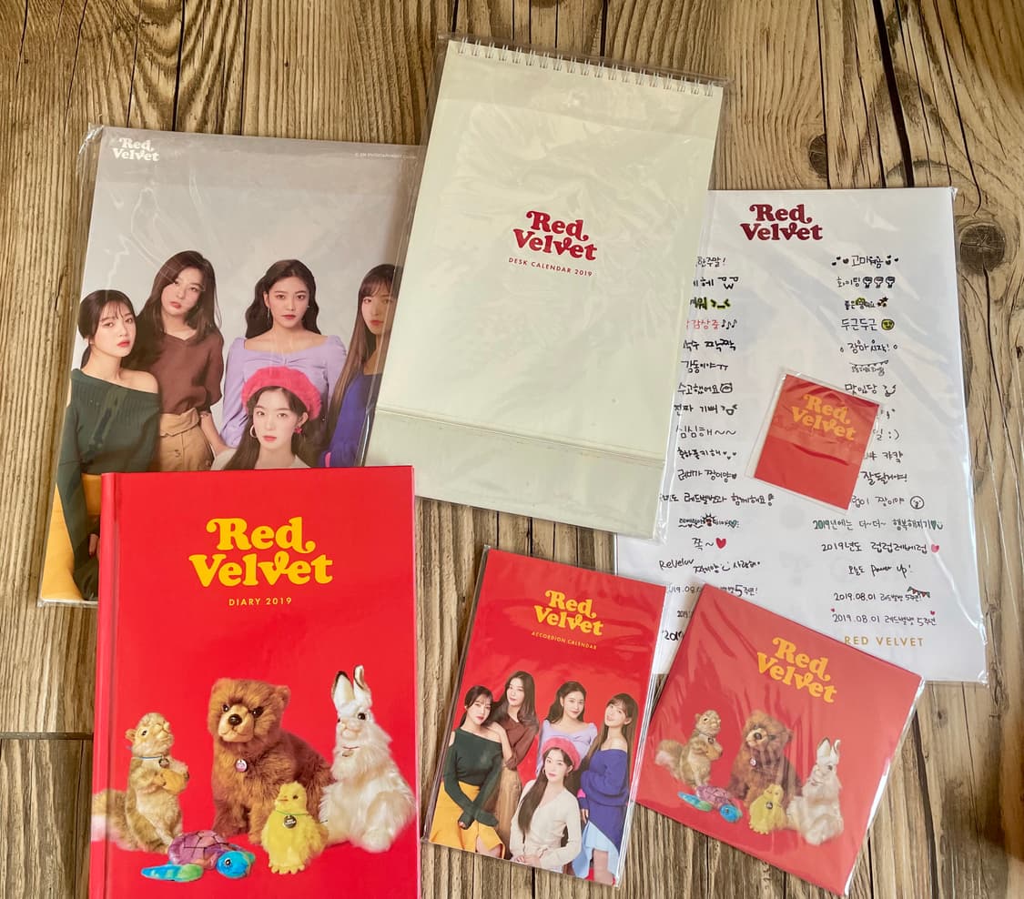 레드벨벳 2019 시즌그리팅 상품이미지2