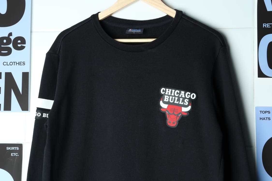 (L-XL) NBA 엔비에이 맨투맨 티셔츠 작은데미지 황소-H31316 상품이미지3