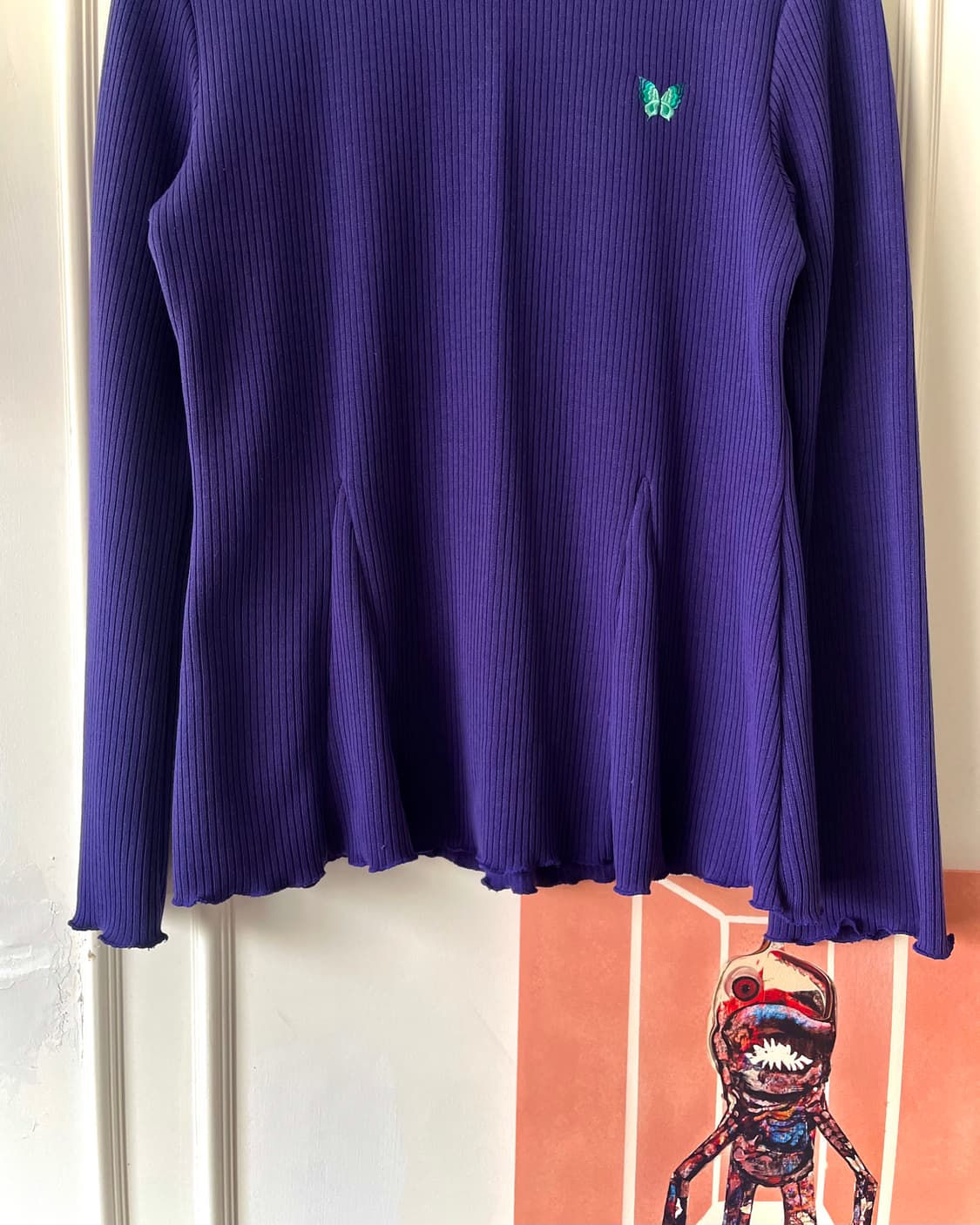 ANNA SUI Purple Golgi Knit Long-Sleeve 상품이미지7