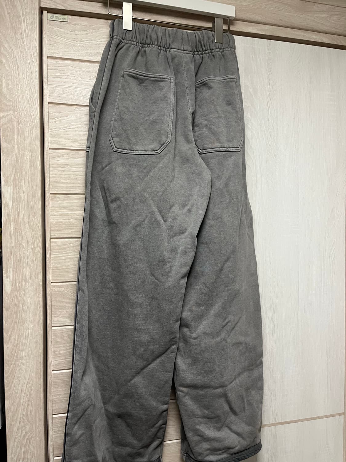 [0] 폴리테루 1011 갤러리 퍼티그 스웻 팬츠 더티 그레이 상품이미지3