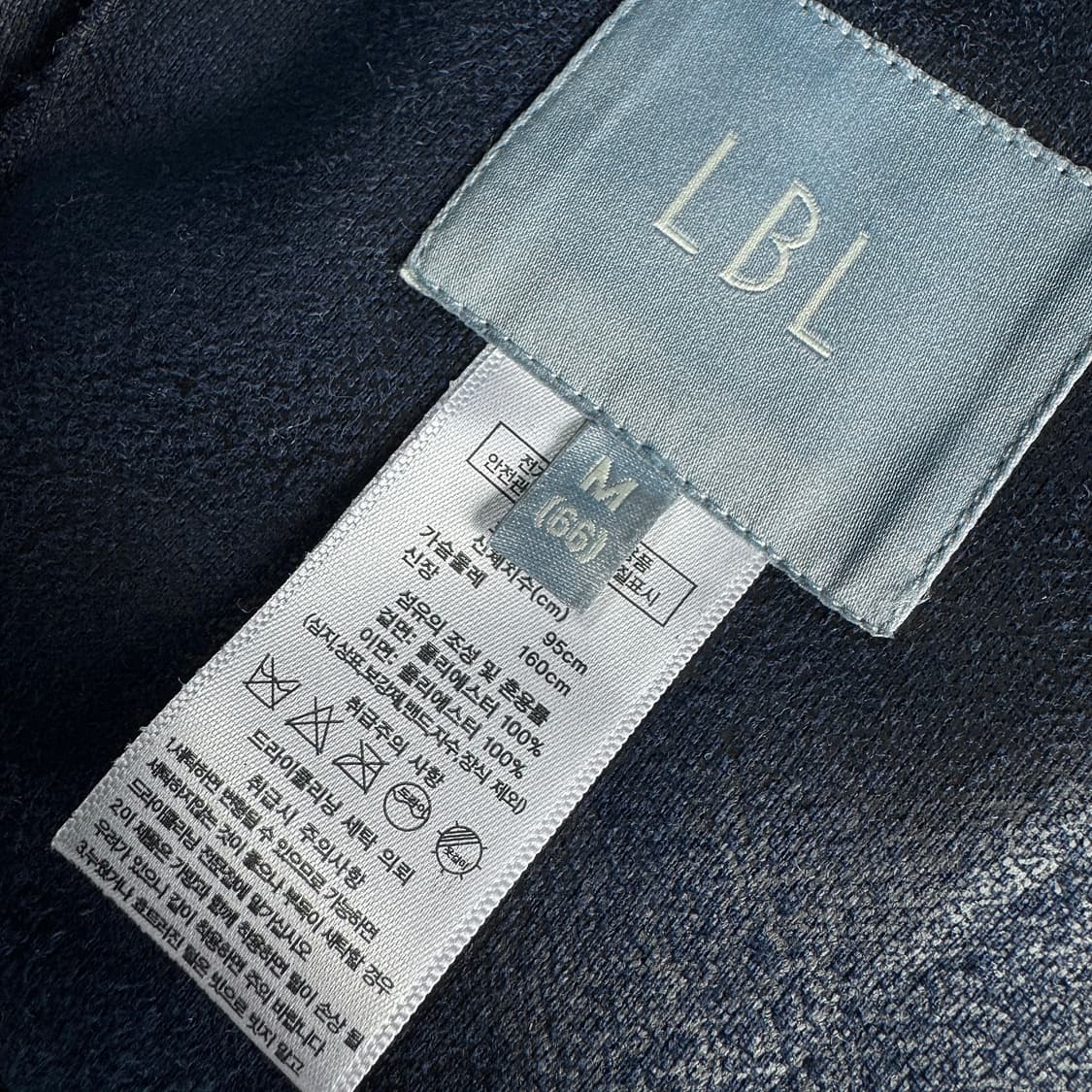 LBL 24 페이크퍼 후드 자켓 (BLUE) 상품이미지5