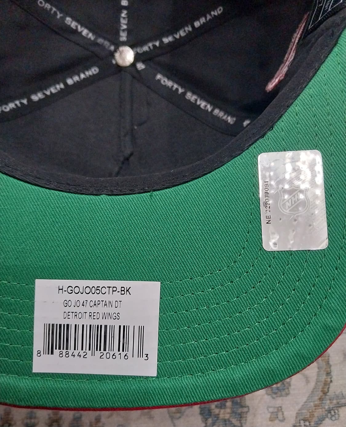 47브랜드 디트로이트 레드윙스 스냅백 상품이미지7