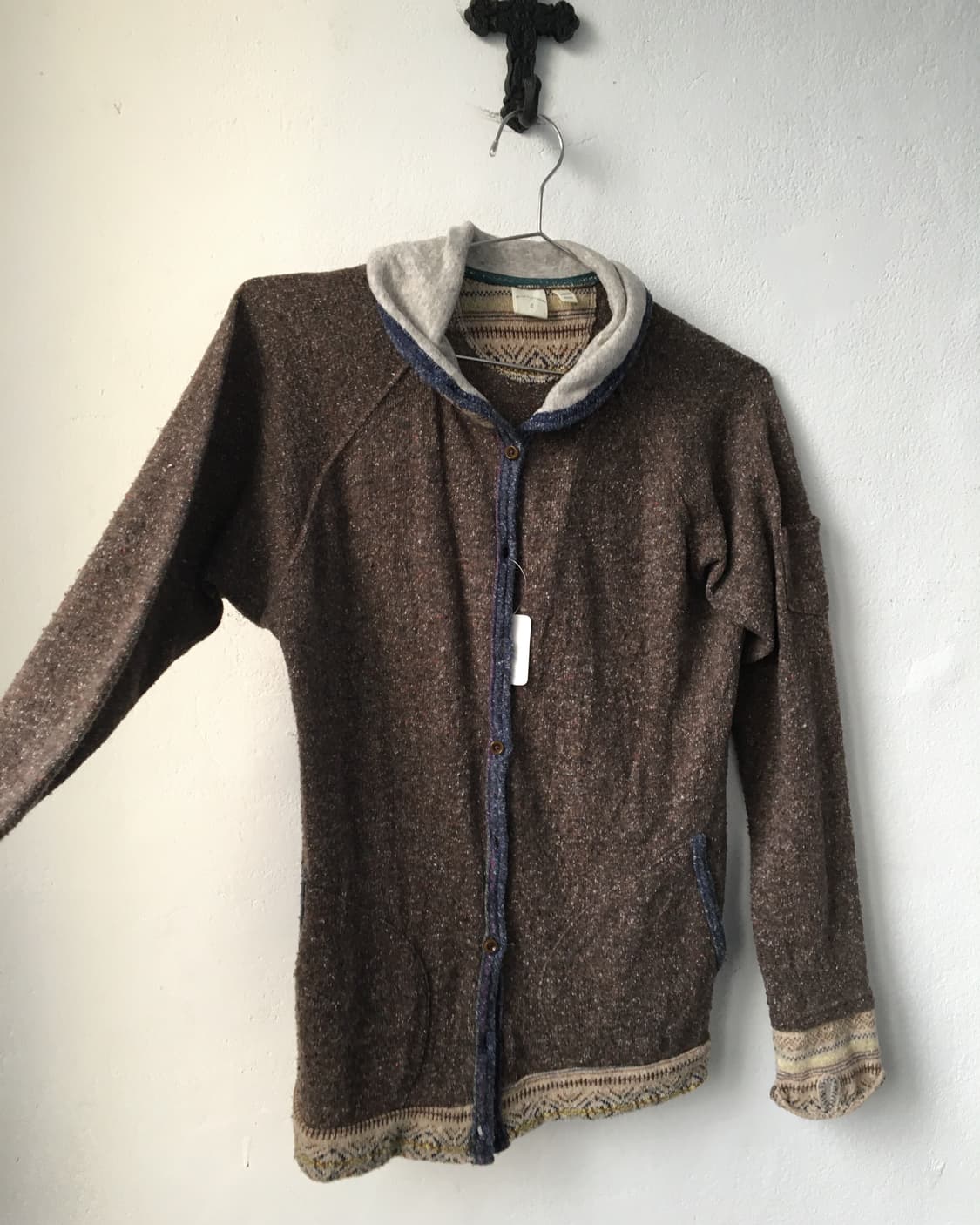 Ethnic mood knit cardigan 상품이미지4