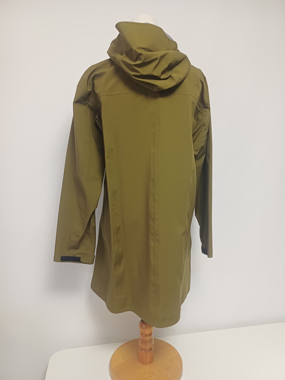 초S급 [심테이핑/방수] 무인양품 MUJI 발수 후드 코트 (올리브/S) 상품이미지3